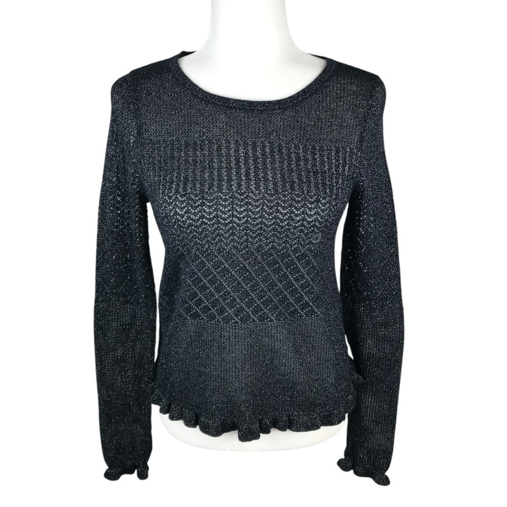 American Eagle Sparkly Knit Top Size S NWT
